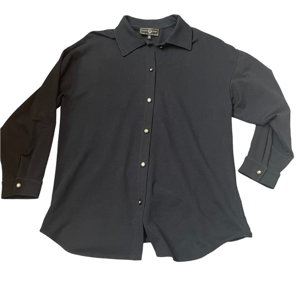 St. John sport by Marie Grey soft/black womens pants size L - Picture 9 of 16